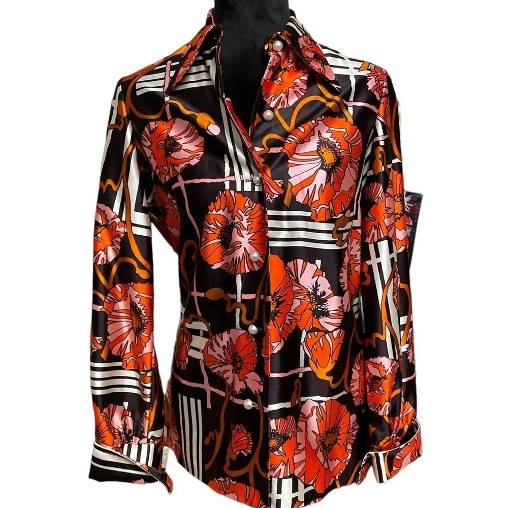Vintage,RARE, Mr. Merch of Dallas, Multicolor Shirt, Jacket & Pants Set, Size 12